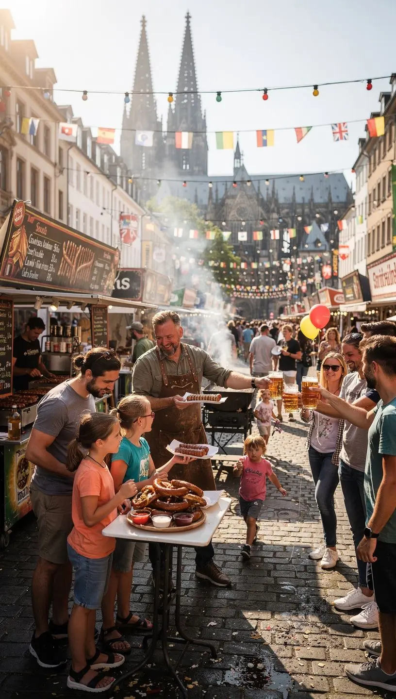 Ein interaktives Exponat in einem Wissenschaftsmuseum zieht die Aufmerksamkeit der Kinder an.